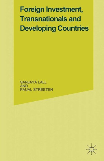 Cover of Foreign Investment, Transnationals and Developing Countries